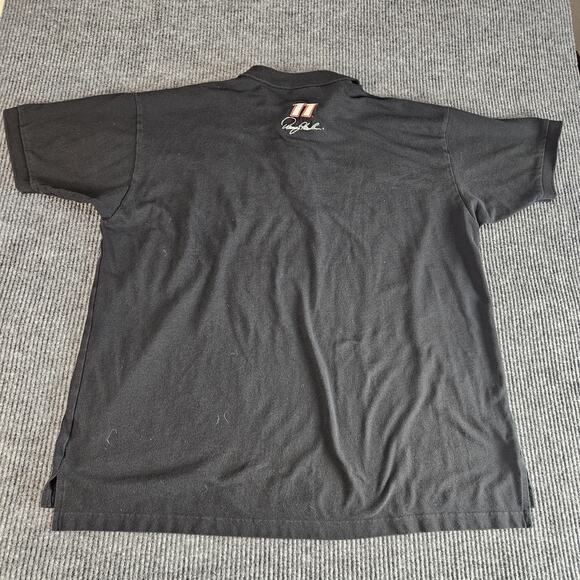 FedEx Racing Shirt Mens 3XL Black NASCAR Racing Polo Joe Gibbs Racing Team - Picture 13 of 13